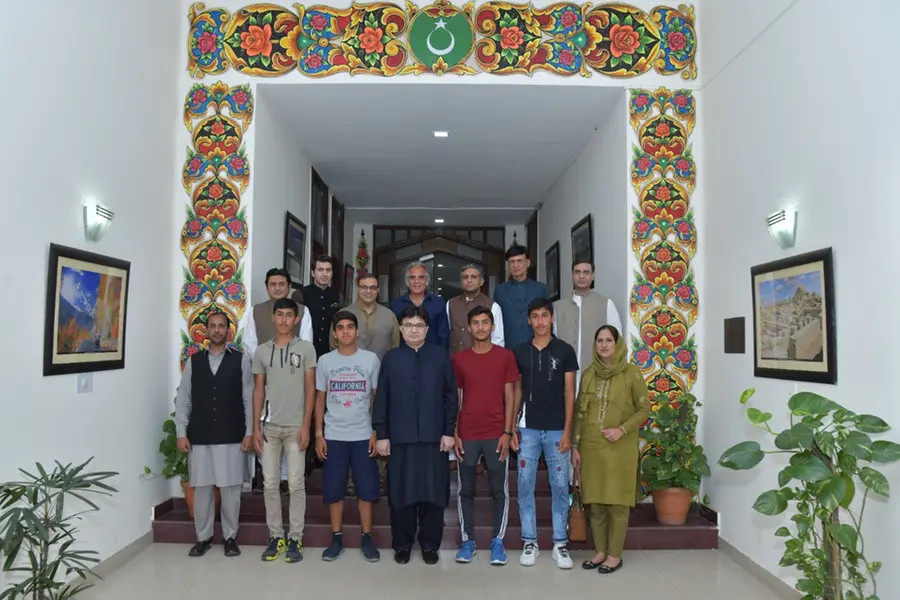 Pakistan high commission welcomes Pak tennis team visiting India