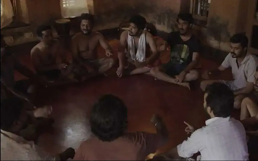 A scene from the movie