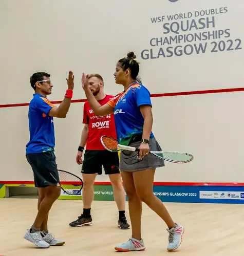Dipika Pallikal and Saurav Ghosal | PTI