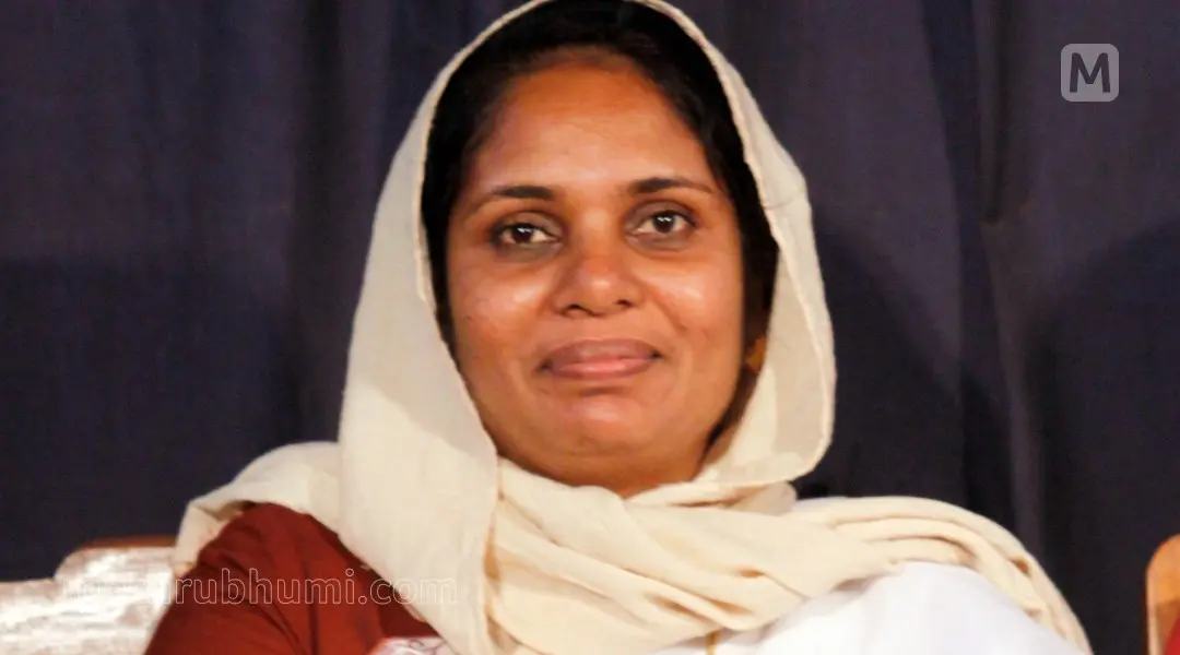 Kerala State Women's Commission member Shahida Kamal
