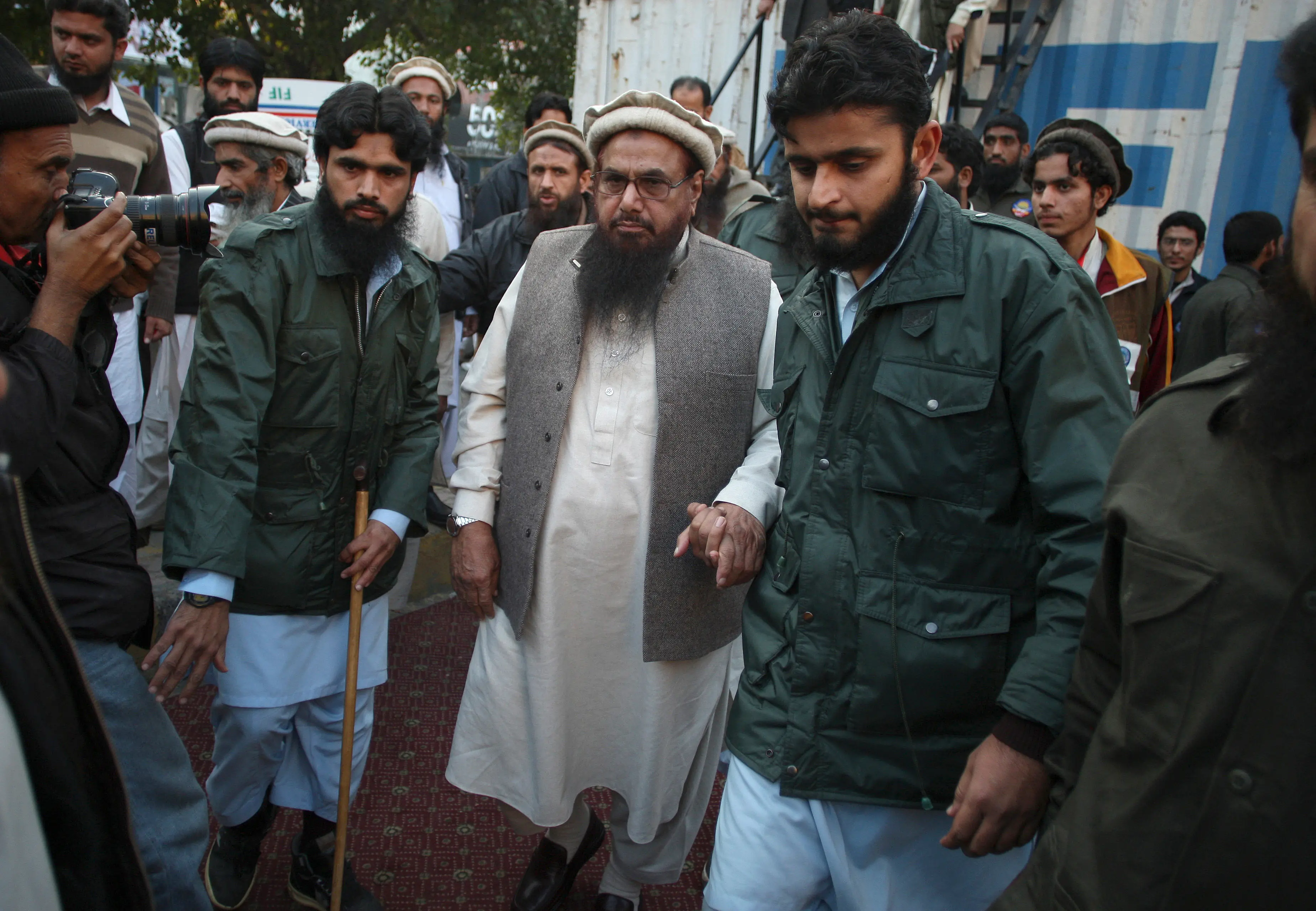 Hafiz Saeed. Photo: AP/File
