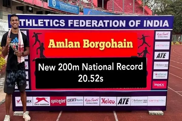 Federation Cup Athletics: Assam sprinter Amlan Borgohain breaks 200m National record