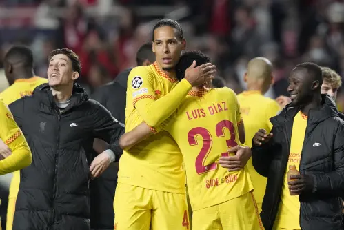 Liverpool in sight of semis after putting three past Benfica