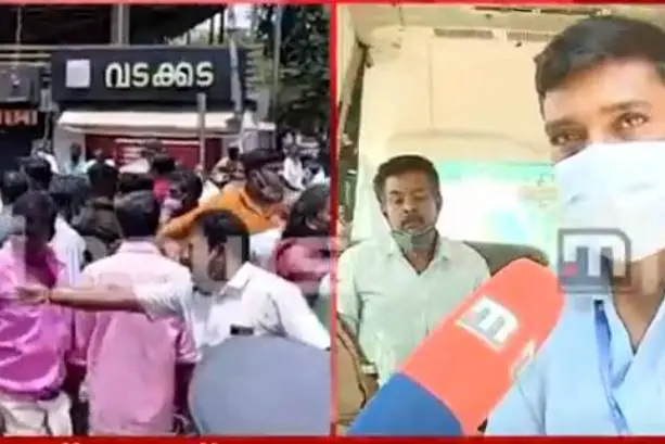 തിരുവനന്തപുരത്ത് കെഎസ്ആര്ടിസി ജീവനക്കാരെ മര്ദ്ദിച്ച് സമരാനുകൂലികള്; കണ്ടക്ടറുടെ തലയില് തുപ്പി
