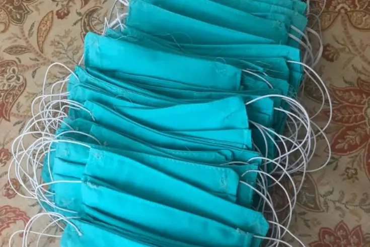 Used and unsafe masks also available in markets