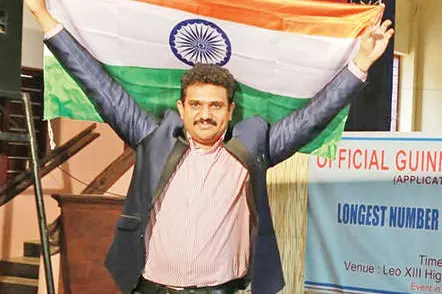 Memorising 28 digits in just 4 seconds, Alappuzha man sets Guinness World Record
