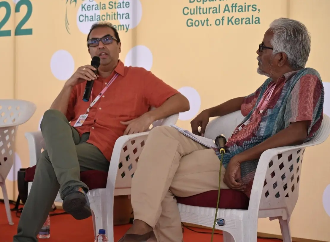 Dr C S Venkateswaran and filmmaker Shivendra Singh Dungarpur | Photo: Special arrangement