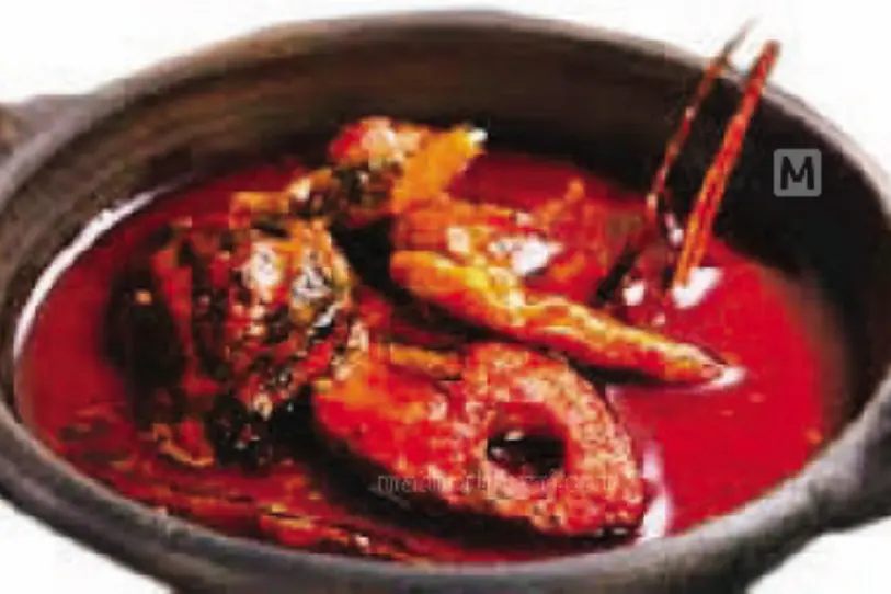 Red hot toddy ‘Shaap’ fish curry