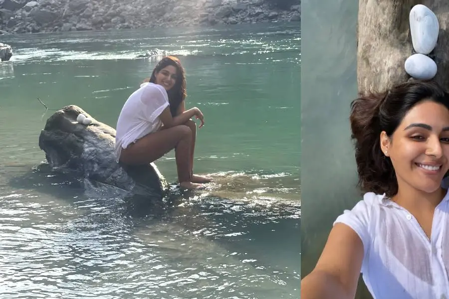Samyuktha’s long awaited trip to Uttarakhand; See pics