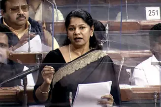 Rs 59 crore for south and Rs 13,200 crore for north: Kanimozhi speech on Rail Budget goes viral