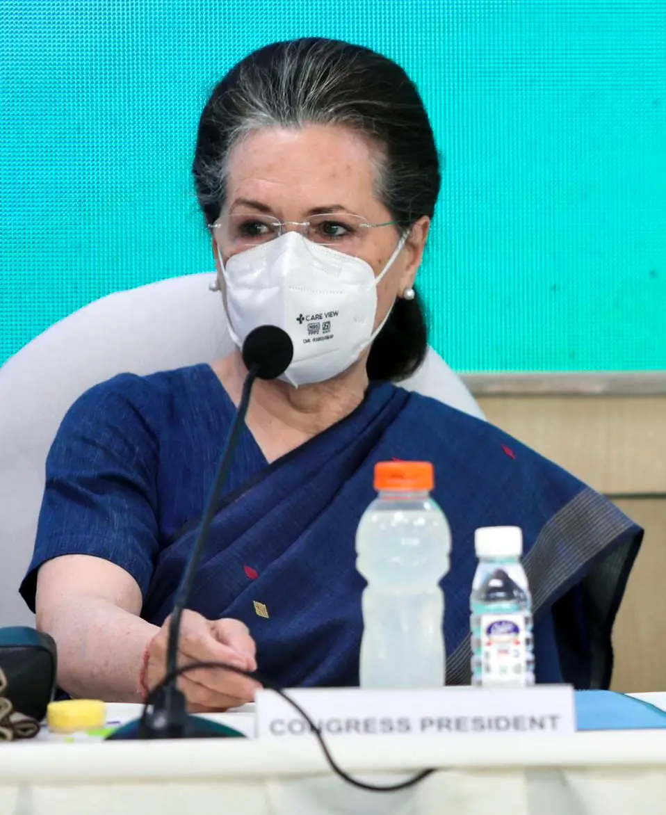 Sonia Gandhi. Photo: PTI