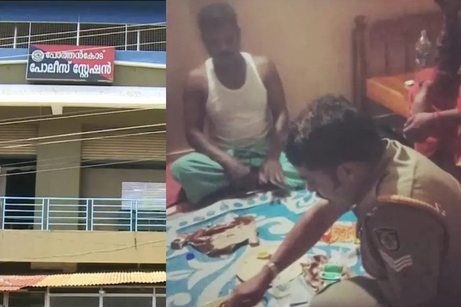 Policeman attends liquor party organised by goondas wearing uniform; receives suspension