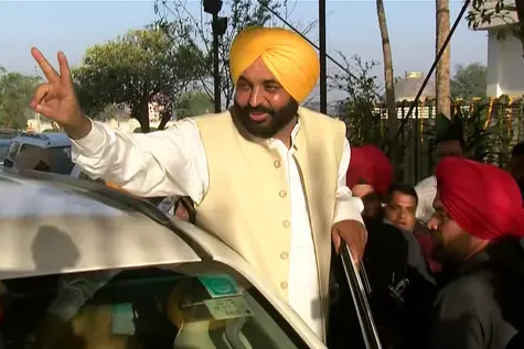 Mann elected as AAP Legislature Party leader, to take oath as Punjab CM on March 16