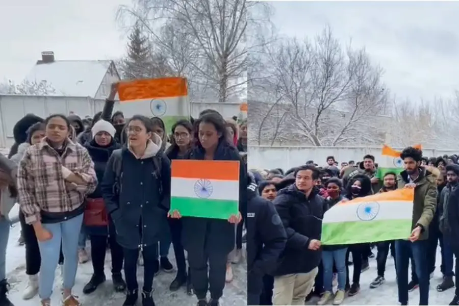 Air India flight carrying students evacuated from Ukrainian city Sumy lands in Delhi