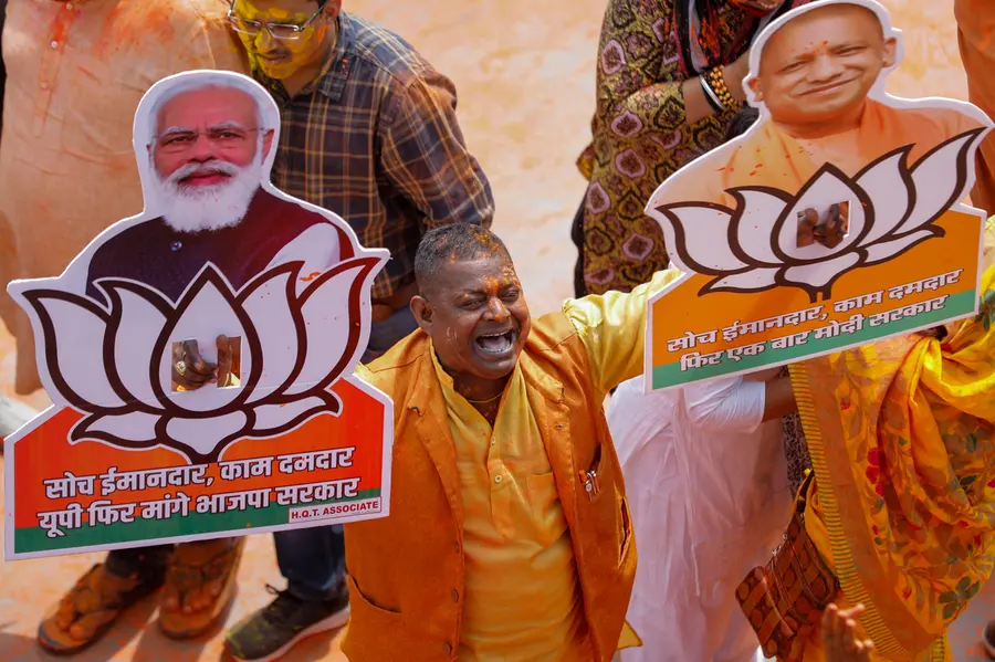 BJP breaks 36-yr old UP jinx, rides Modi-Yogi magic to power