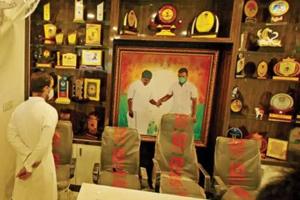 Rahul Gandhi expresses discontent in placing his portraits at MLA offices