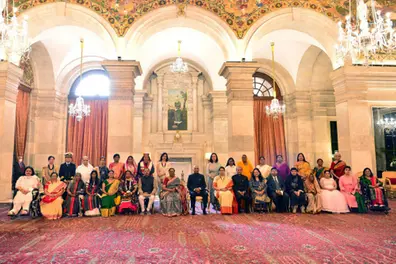 President confers Nari Shakti Puraskars on 29 women