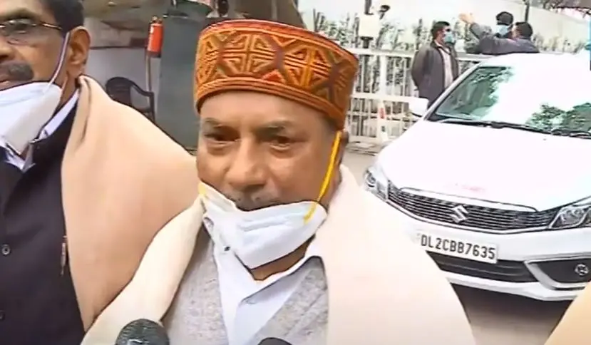 A. K. Antony speaking to media | Screengrab: Mathrubhumi News