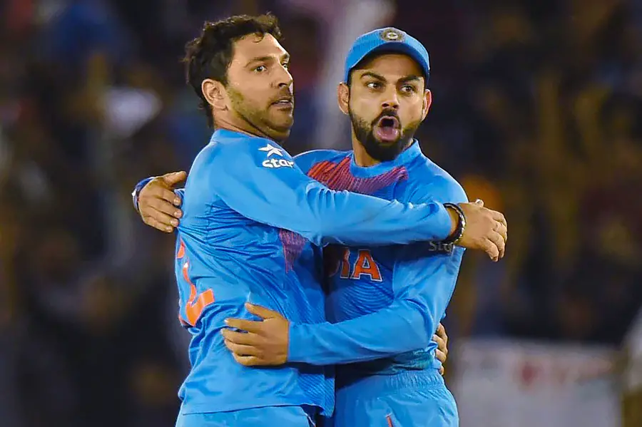 You have elevated your level of cricket every year: Yuvraj to Kohli