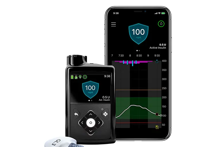 This equipment helps to maintain diabetes by automatically controlling insulin dose