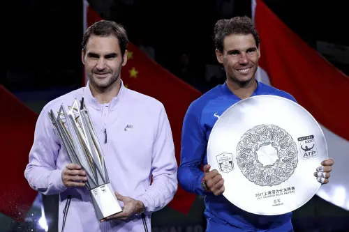 Roger Federer, Rafael Nadal | AP