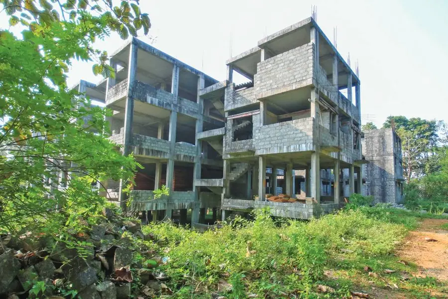 Construction of flat under LIFE Mission in Wadakkanchery comes to a standstill