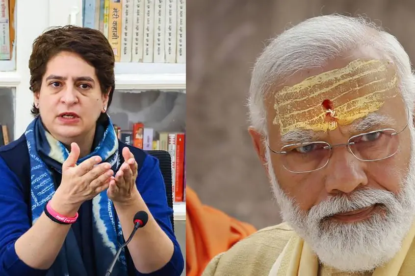 Curated spectacles of piety will not change 'fact you are protecting criminal': Priyanka attacks PM