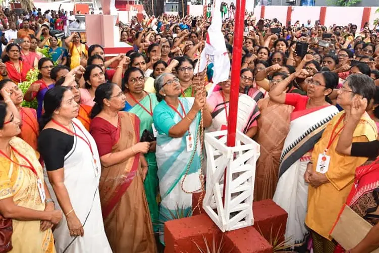 CPM women's wing AIDWA protests rise in marriage age for girls