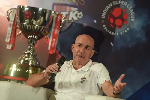 Antonio Lopez Habas speaks during a news conference | AFP