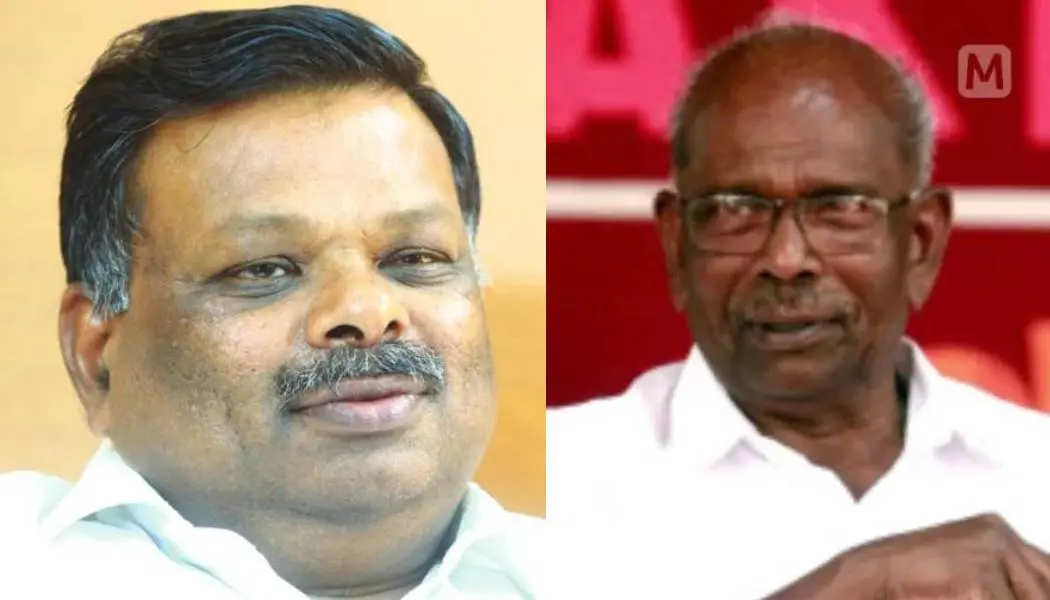 S Rajendran, M M Mani | Photo: Mathrubhumi