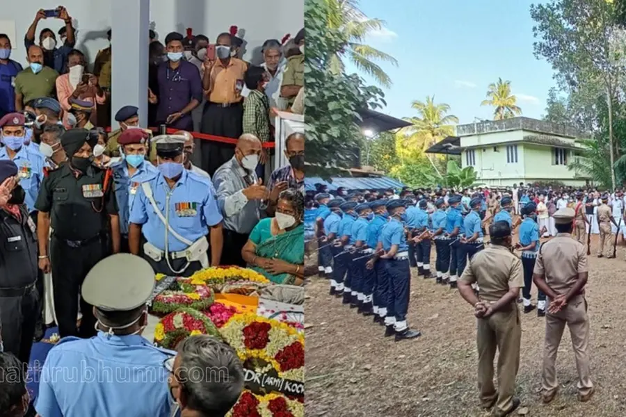 ആയിരങ്ങളുടെ അന്ത്യാഞ്ജലി, ധീരസൈനികന് യാത്രാമൊഴി: പ്രദീപിന്റെ മൃതദേഹം സംസ്കരിച്ചു