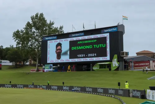 SA vs Ind, 1st Test: Players observe moment of silence in honour of late Archbishop Desmond Tutu
