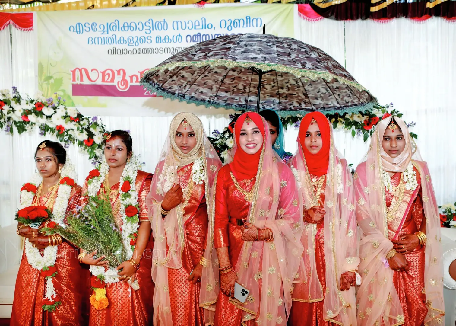 Rameesa with other brides