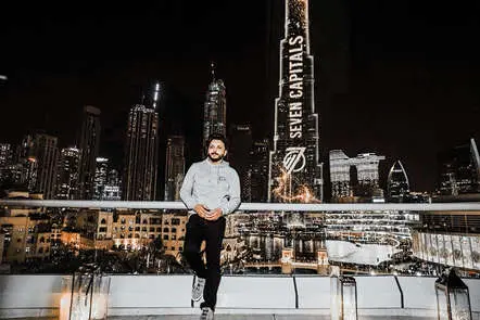 Banner of Malayali entrepreneur’s institute launched on Burj Khalifa