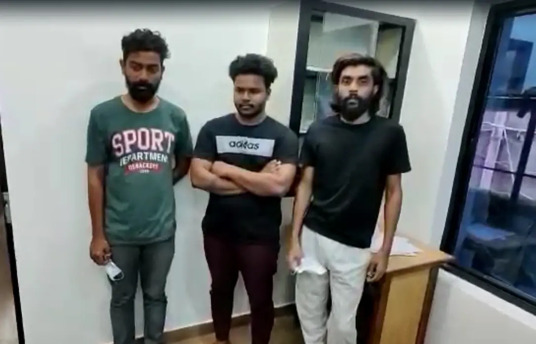Iqbal, Mohammad Fahil and Shyam Mohan arrested for vehicle theft