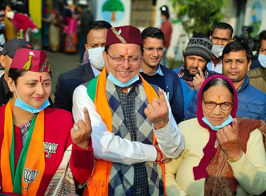 Pushkar Singh Dhami | Photo: ANI