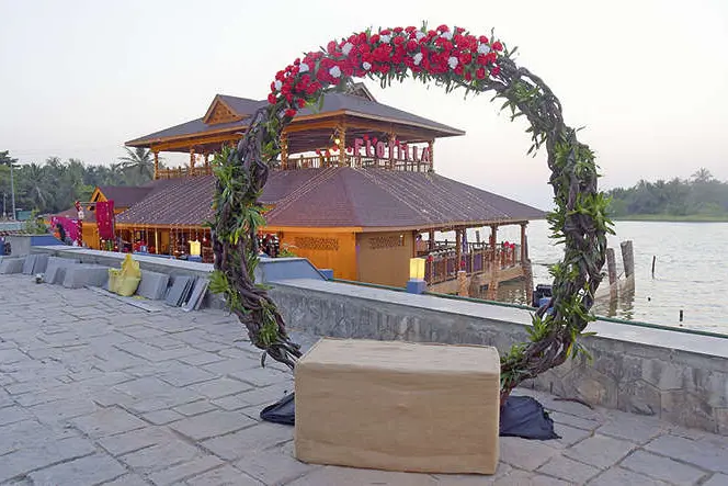 Floating restaurant at Veli Tourist Village submerges in backwater