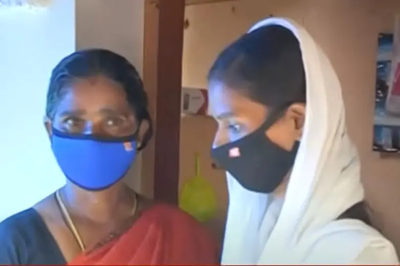 After 10 years, Sajitha’s parents visit their daughter