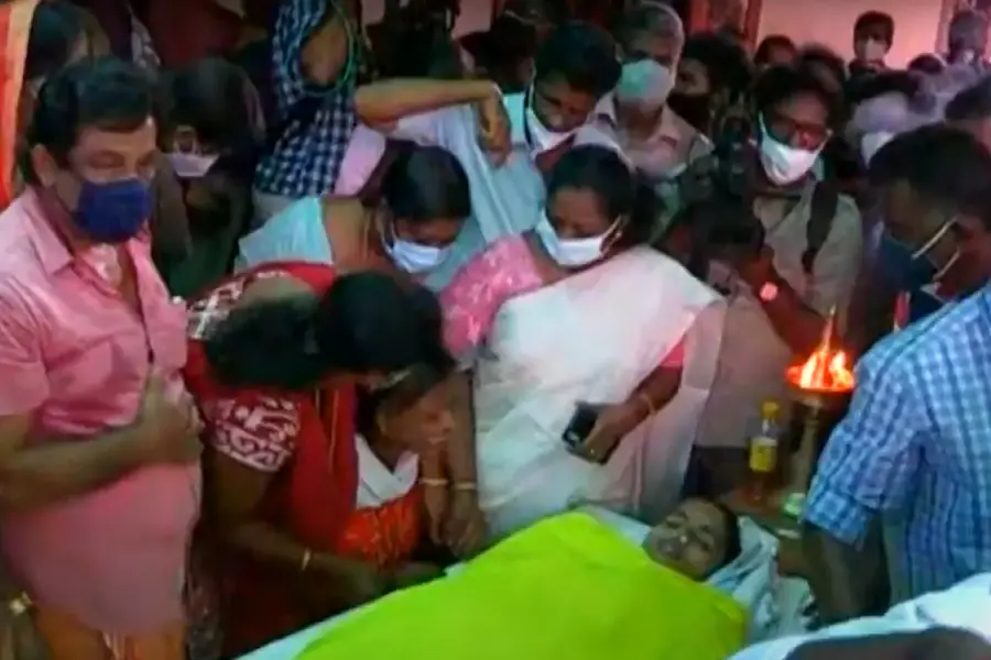 Nithina's last rites held at relative's house, family and neighbours pay homage