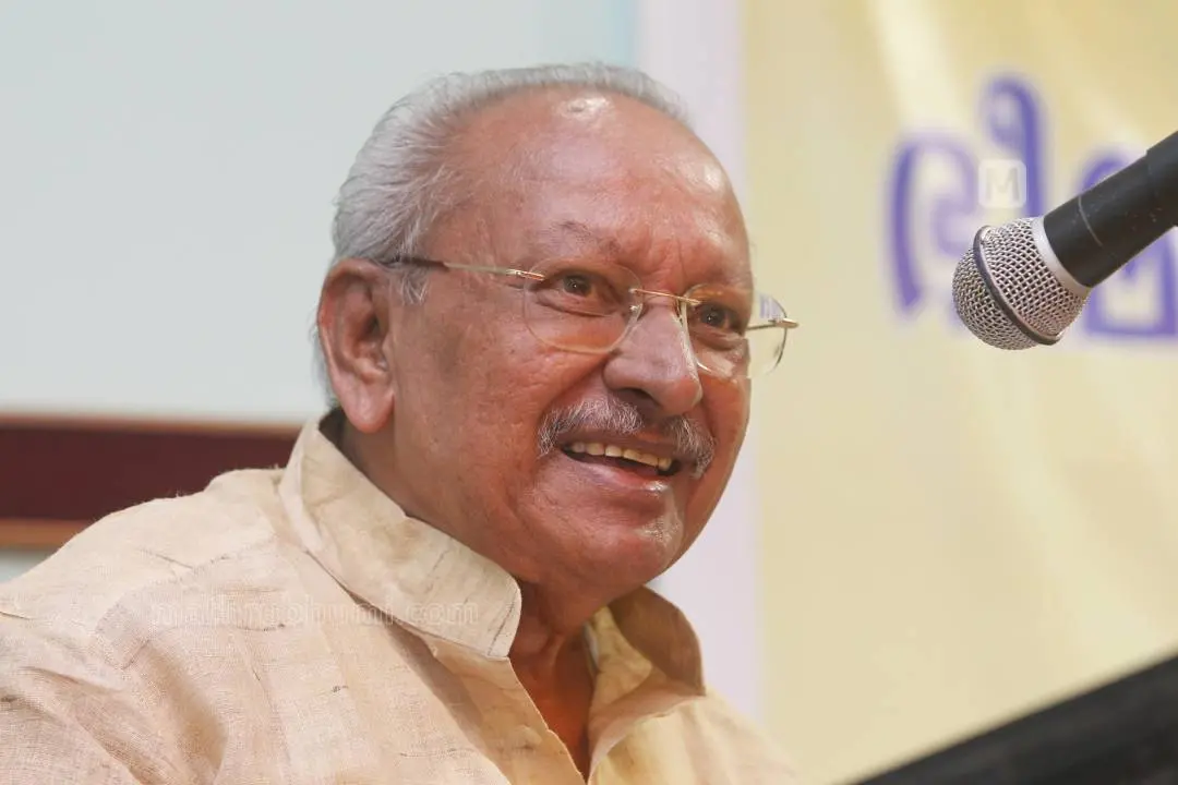 Cartoonist Yesudasan | photo: KK Santhosh | Mathrubhumi