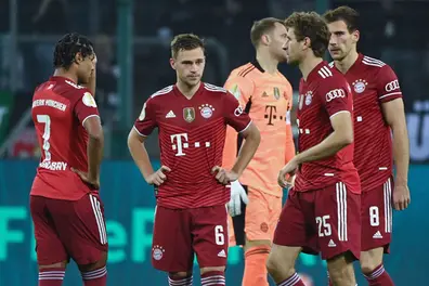 Bayern Munich suffer historic 5-0 cup thrashing at Moenchengladbach