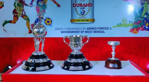Durand Cup football tournament trophies | Photo:ANI