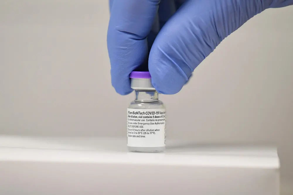 Pfizer COVID-19 vaccine | AFP
