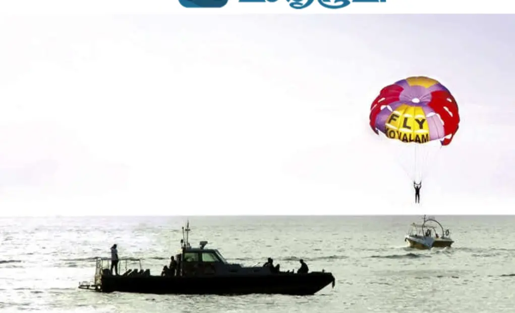 Parasailing in Kovalam | Photo: Mathrubhumi