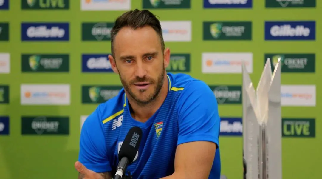 Faf Du Plessis | Image Courtesy: Twitter