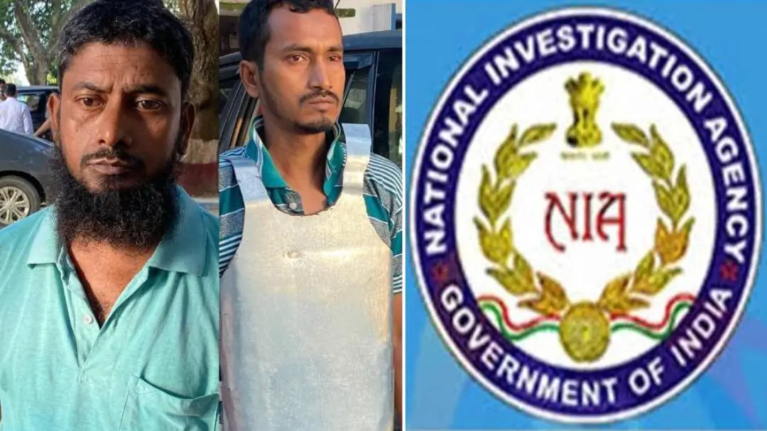 The nabbed Al-Qaeda terrorists | Photo: ANI