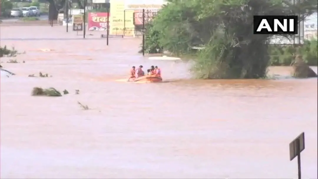 Maharashtra floods | Photo: ANI