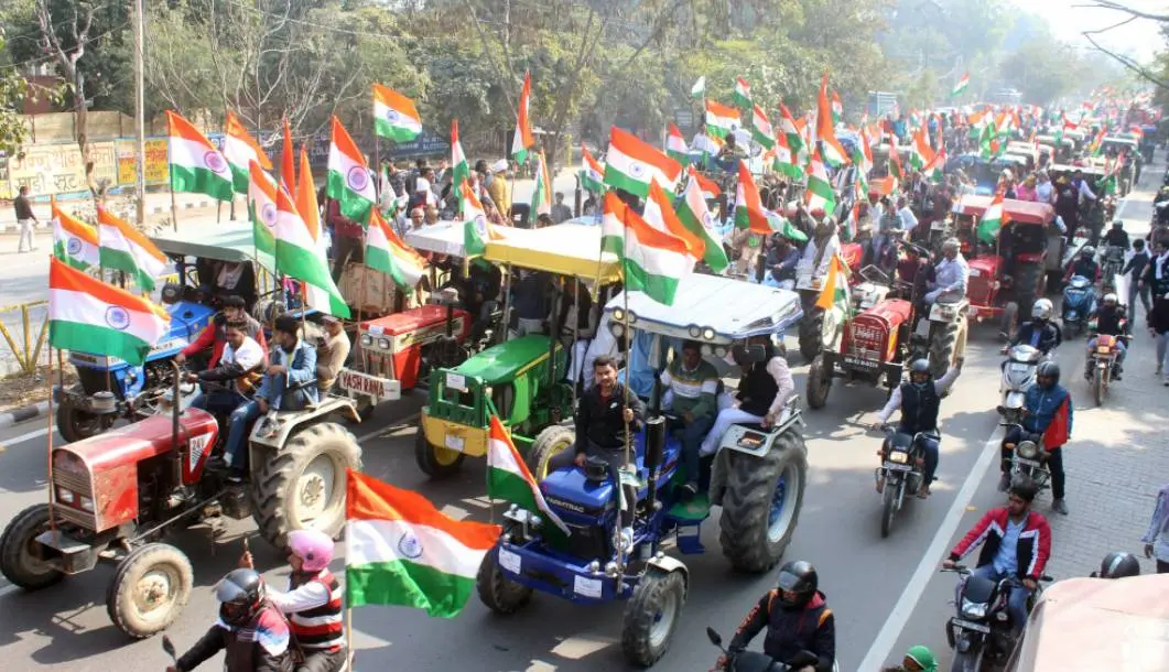 Tractor rally | Photo: PTI