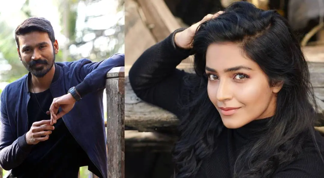 Dhanush and Rajisha Vijayan. Photo:AFP|Instagram