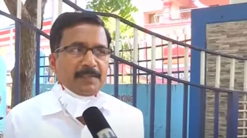 K Babu | Photo: Mathrubhumi News|screen grab